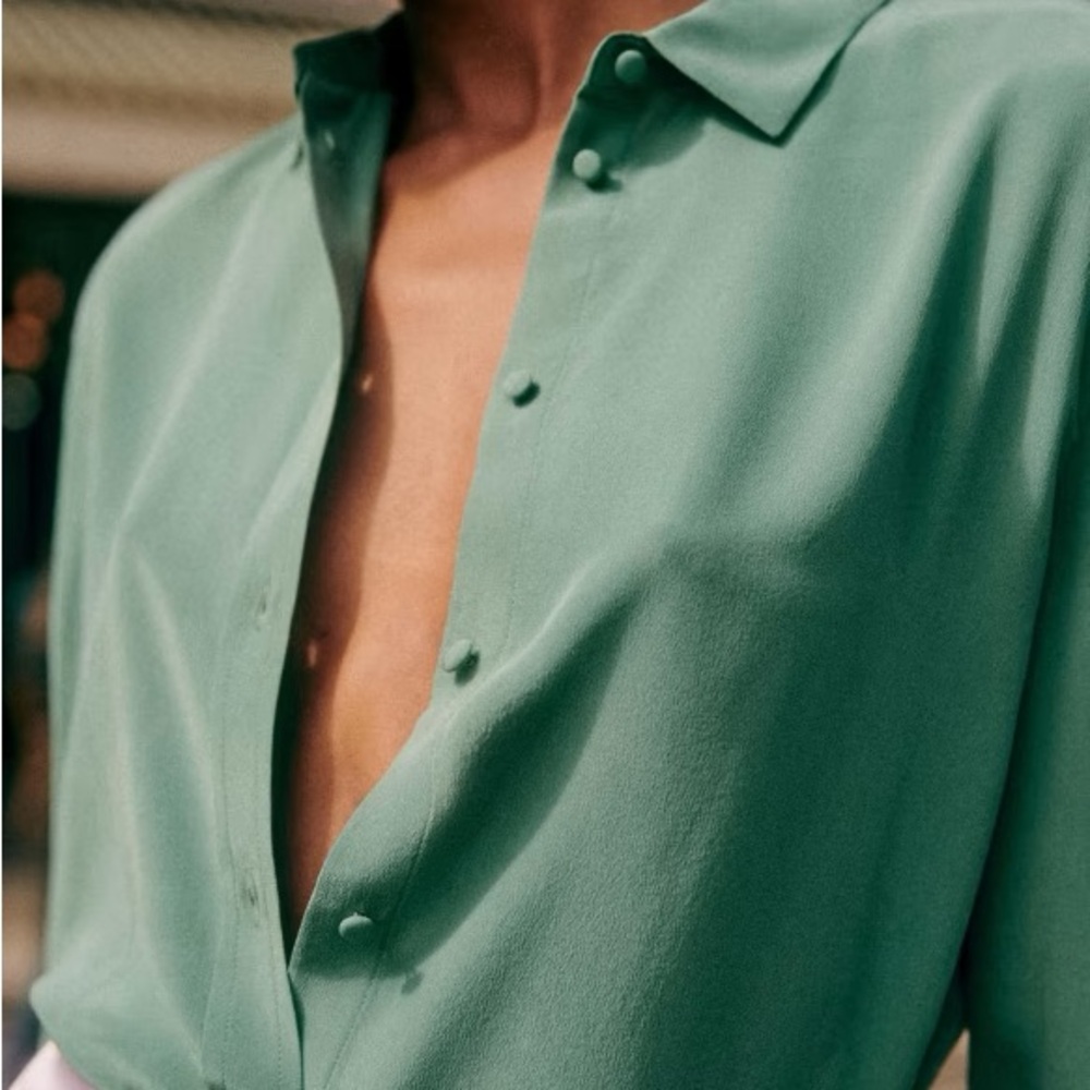 SEZANE BUTTON DOWN SHIRT